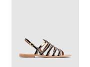 Womens Herbier Leather Multi Strap Sandals