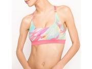 R Edition Womens Bikini Crop Top Pink Size Us 8 Fr 38
