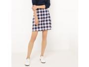 R Edition Womens Printed A Line Skirt Blue Size Us 4 Fr 34