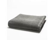 La Redoute Interieurs Moss Stitch Cotton Towel 500 G M² Grey Size 50 X 100 Cm