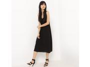R Edition Womens Dress With Shoestring Straps Black Size Us 6 Fr 36