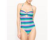 R Edition Womens Striped Swimsuit White Size Us 16 Fr 46