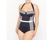 Castaluna Womens Bodyshaping Swimsuit Black Size Us 26 Fr 56