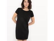 R Essentiel Womens Cotton Silk Jumper Sweater Dress Black Size Xl
