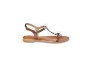 Womens Hamat Flat Leather Strappy Sandals