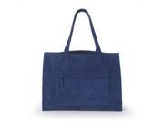 Atelier R Womens Suede Handbag Blue Size One Size