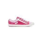 Pataugas Teen Girls Bisk Po Leather Trainers Pink Size 32