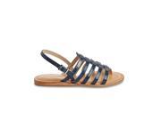 Womens Heripo Leather Multi Strap Toe Post Sandals