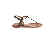 Womens Sophisticated Billy Flat Leather Sandals