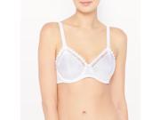 Louise Marnay Womens Cotton Minimiser Bra White Size Us 36Dd Fr 95E