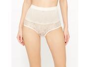 Louise Marnay Womens Full Lace Briefs Beige Size Us 12 Fr 42