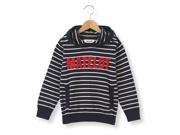 Abcd r Boys Striped Hoodie 3 12 Years Blue Size 3 Years 37 In.