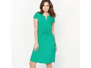 La Redoute Womens Softly Draping Dress Green Size Us 22 Fr 52