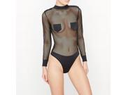 Womens Mesh And Microfibre Thong Back Bodyshaper