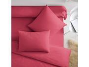 La Redoute Polycotton Pillowcases Without Ruffle Red Size Square 63 X 63Cm