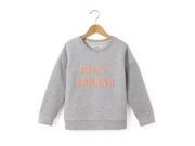Abcd r Girls Sweatshirt With Boucle Design 2 12 Years Grey 6 Years 44 In.