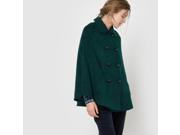 La Redoute Womens Peter Pan Collar Cape Green Size Us 12 Fr 42