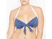 Castaluna Womens Bikini Top Blue Size Us 46C Fr 120C