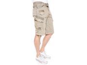 Geographical Norway Mens Parasol Bermuda Shorts Beige Size Xxl