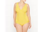 Castaluna Womens Swimsuit Yellow Size Us 14 Fr 44