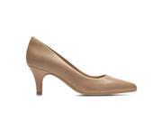 Clarks Womens Isidora Faye Leather Heels Pink Size 40