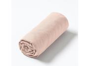 La Redoute Elina Pre Washed Linen Fitted Sheet Pink Superking 180 X 200Cm
