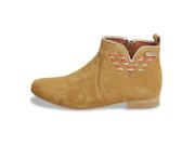 Les Tropeziennes Par M Belarbi Womens Platine Leather Ankle Boots Beige Size 37