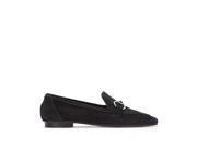 Esprit Womens Mia Leather Loafers Black Size 37