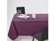 La Redoute Plain Pvc Tablecloth Purple Size 140 X 300 Cm
