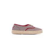 Pare Gabia Womens Lotus Low Tops With Rope Sole Red Size 38
