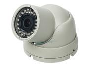 XIB 2032FV W HD SDI 2MP 1080p EYEBALL Infrared Dome Camera ICR Vari focal Lens 35 IR White