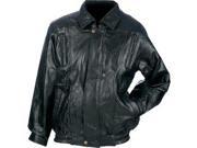 Mens Leather Jacket Zipper Details