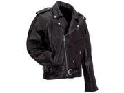 Mens Leather Motorcycle Jacket