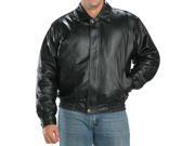 Mens Leather Bomber Jacket Style 29477