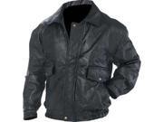 Mens Leather Jacket Bomber Style