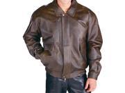 Mens Leather Bomber Jacket Style 40032