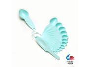 POURfect 13pc Measuring Spoon Set Ice Blue Made in USA