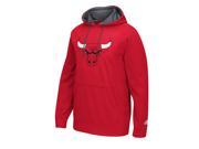 Chicago Bulls NBA Playbook Hooded Sweatshirt Red M