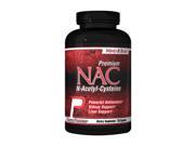 NAC N Acetyl Cysteine by Premium Powders 120 Capsule Container