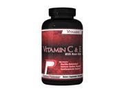 Vitamin C E with Rose Hips by Premium Powders 60 Softgels