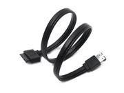 eSATA to USB Combo Port To SATA Slimline 13pin DVD Optical Drive Cable