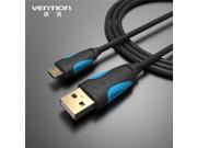 VENTION VAS A04 Micro USB2.0 Cable Data Sync Charger Cable Black Ice Blue 1M