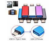 USB 3.1 Type C Male to USB 3.0 A Female Adapter Converter OTG