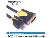 Vention VAA T01 B HDMI to DVI Cable HDMI Male to DVI Male 18 1Pin Cable Adapter Support 1080P 3D
