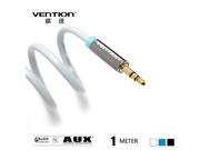 Vention P350AC Jack 3.5mm Audio Cable Male to Male Headphone Splitter Gold Plated 1M Black Red White
