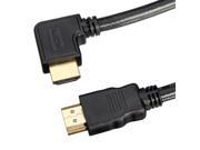 1.5m 1.4V Left Angled HDMI Male to HDMI Male Cable Support 3D