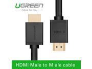 Ugreen 1m Gold Plated 1.4 Version 1080P 3D HDMI Male to Male Cable for PS3 Xbox Apple Tv HDTV