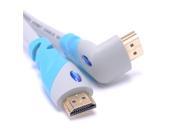 Vention H330HDA Right Angle 90 Degree HDMI Cable 1.4V 1080P HD w Ethernet 3D
