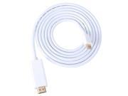 Thunderbolt Mini Displayport To HDMI Cable 1.8m Length Male to Male Adapter