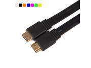 3M 14 Pin Flat HDMI Cable Type A to Type A Support 1080P 3D HDTV